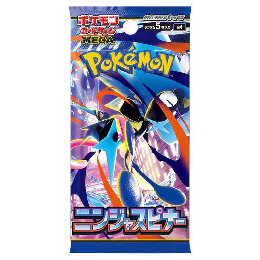 Japanese Pokemon Mega Ninja Spinner Booster Box