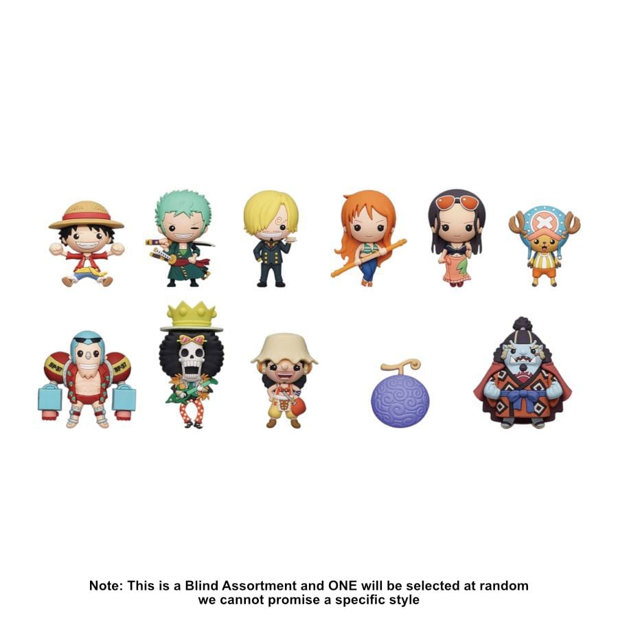 One Piecec Figurable Bag Clip, Series 3 - Good Games