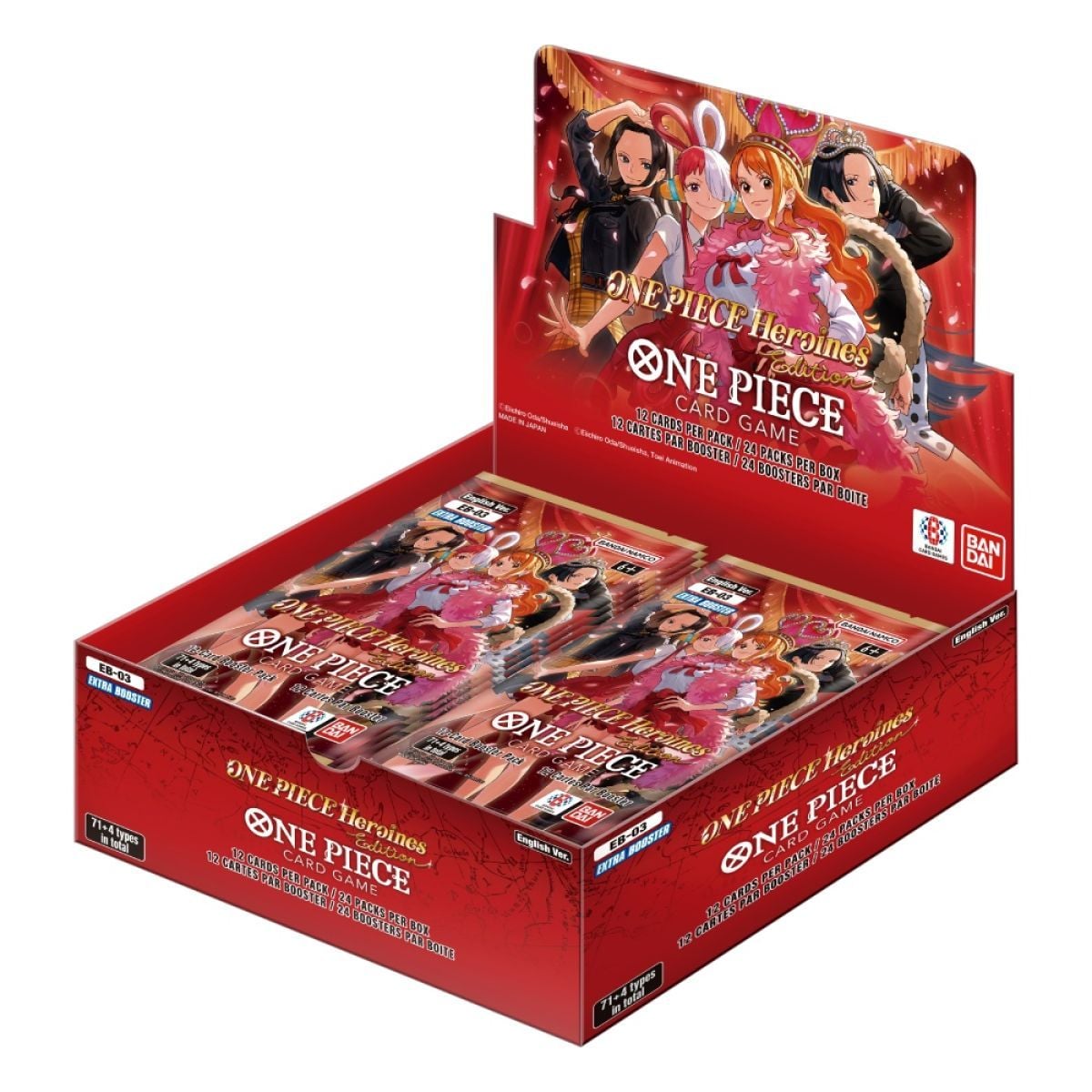 One Piece Card Game: Extra Booster Box – Heroines Edition [EB-03