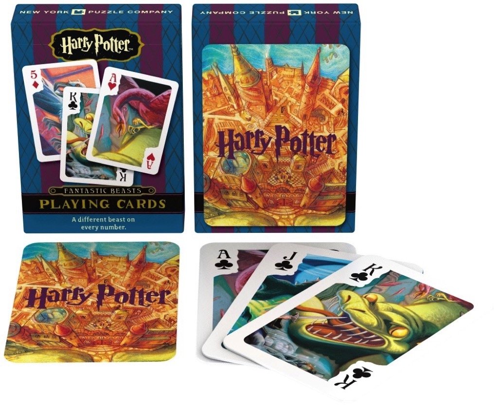 Playing Cards Harry Potter Beasts Decks - Good Games