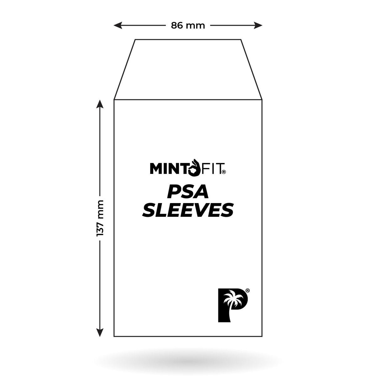 Palms Off Gaming - Mint-Fit Sleeves - PSA Sleeves Regular 100pc