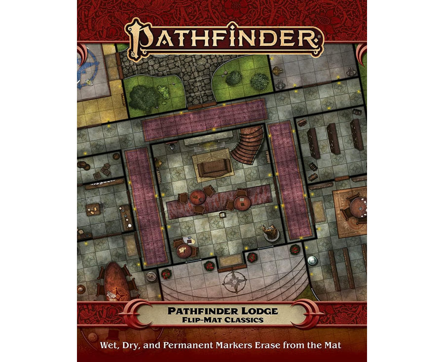 Pathfinder Accessories: Flip Mat Classics: Pathfinder Lodge - Good Games