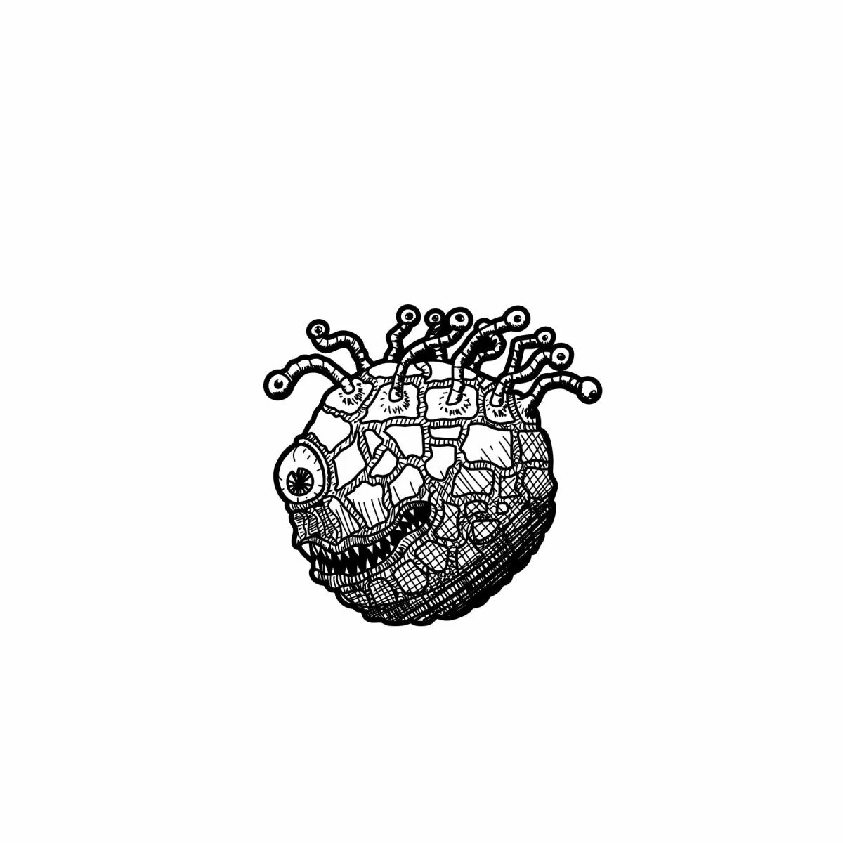 Pinfinity Dungeons & Dragons Classic Beholder AR Pin - Good Games