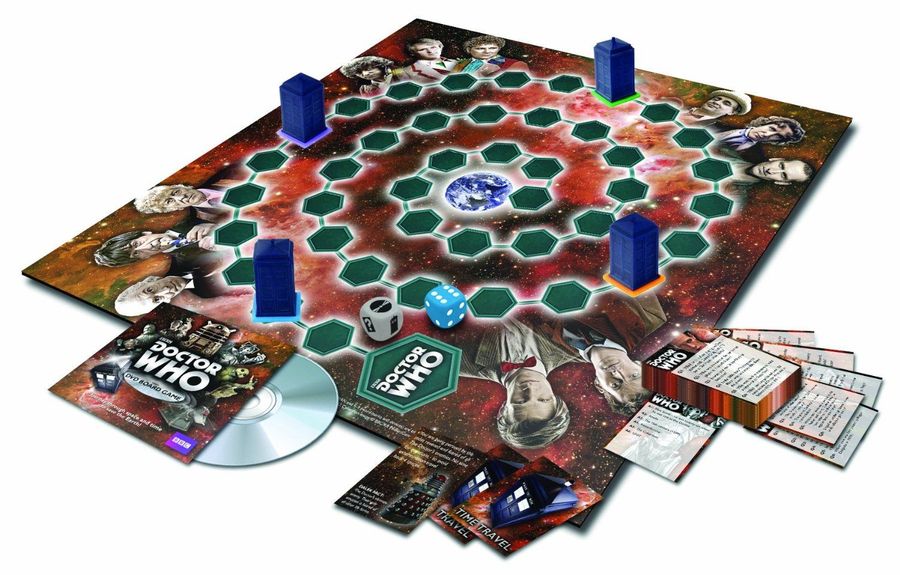 Doctor Who 50th Anniversary Dvd Board Game - Good Games