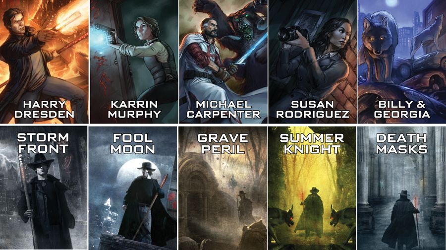 Dresden Files Cooperative Card Game - Good Games