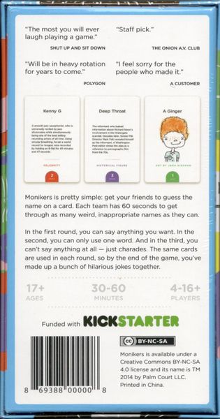 Monikers - Good Games