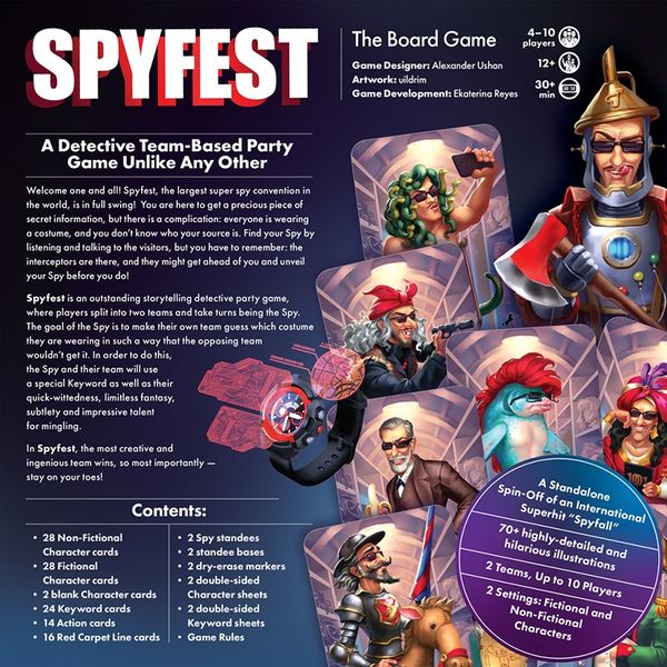 Spyfest Party Game - Good Games