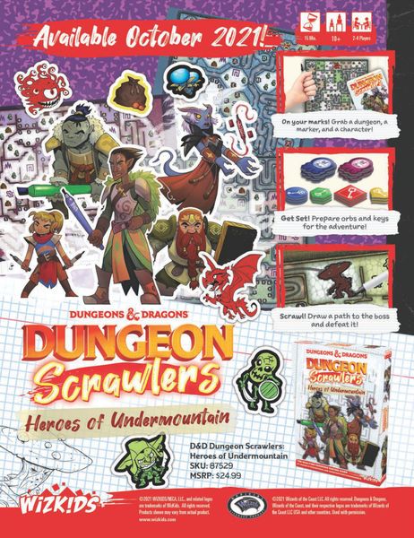 Dungeons & Dragons Dungeon Scrawlers Heroes of Undermountain - Good Games