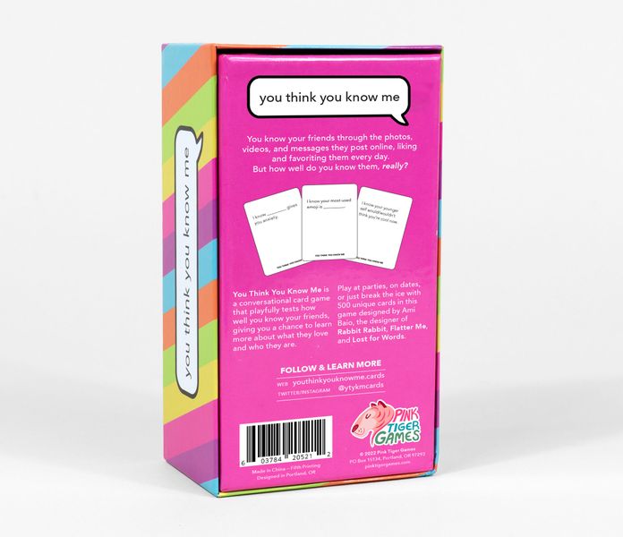 You Think You Know Me - Good Games