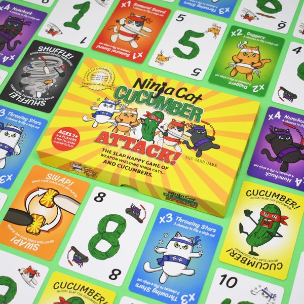 Ninja Cat Cucumber Attack! - Good Games