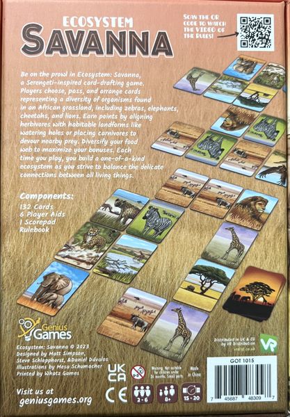 Ecosystem: Savanna - Good Games