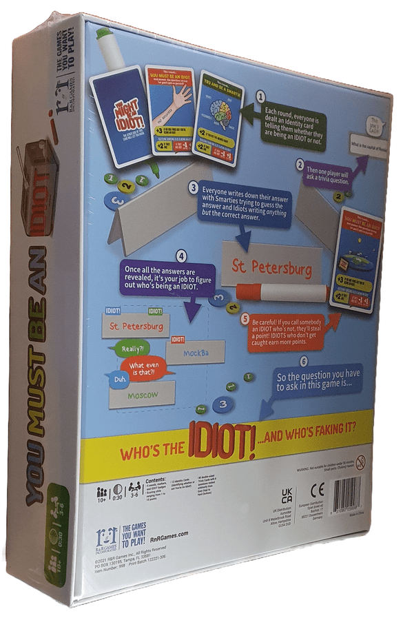 You Must Be An Idiot