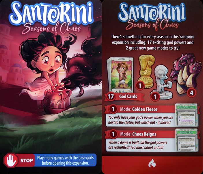 Santorini God Pack Seasons of Chaos - Good Games