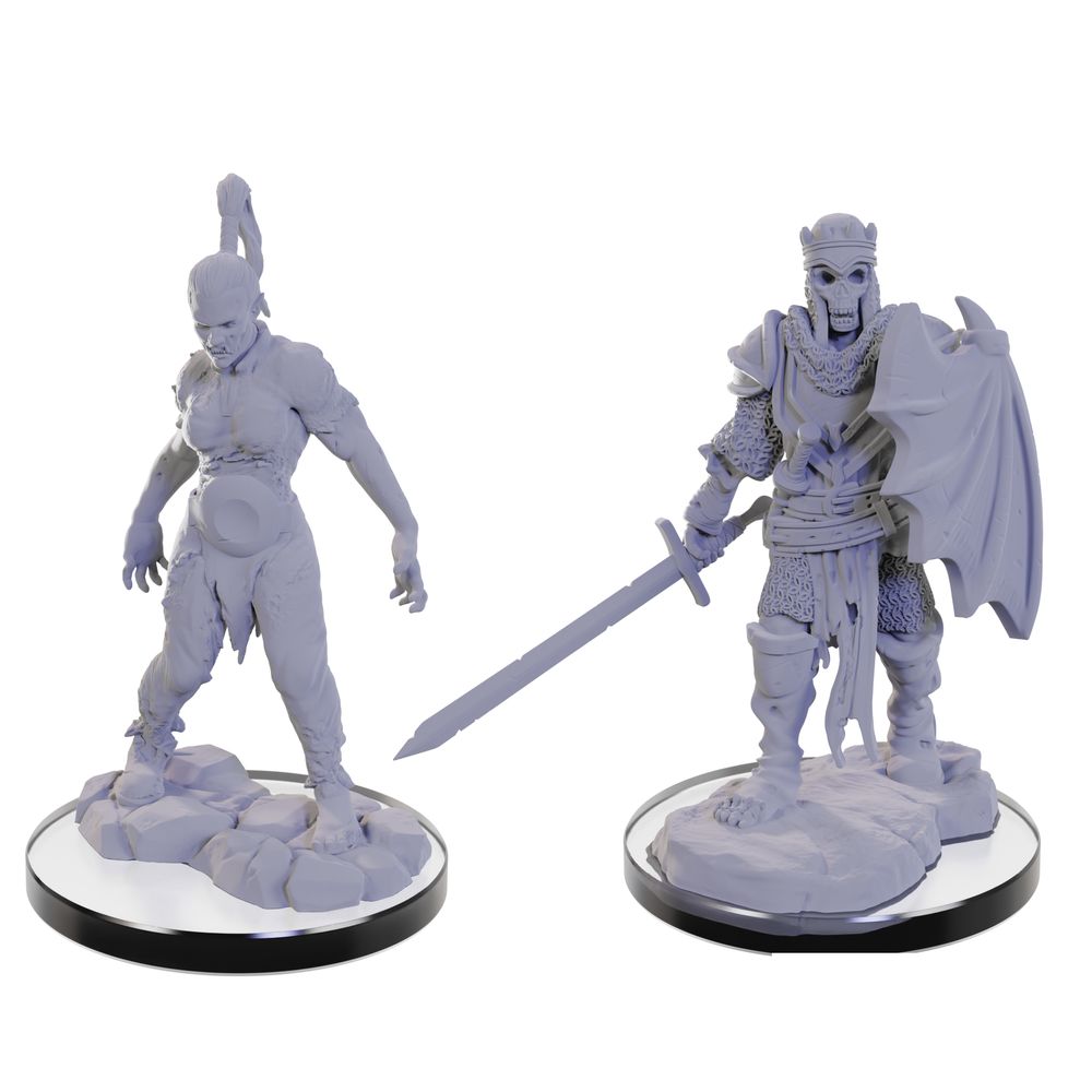 Pathfinder Deep Cuts Miniatures: Plague Zombie & Skeletal Champion - Good Games