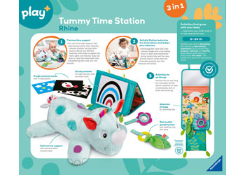 Play+ Tummy Time Activity Station: Rhino