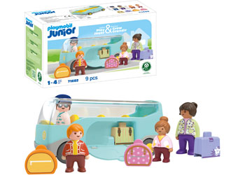 Playmobil - Junior: Airport Shuttle Bus