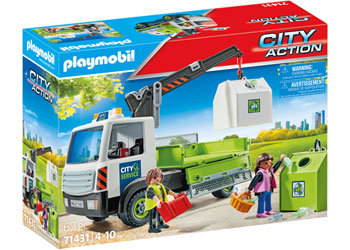 Playmobil - Waste Glass Truck with Container
