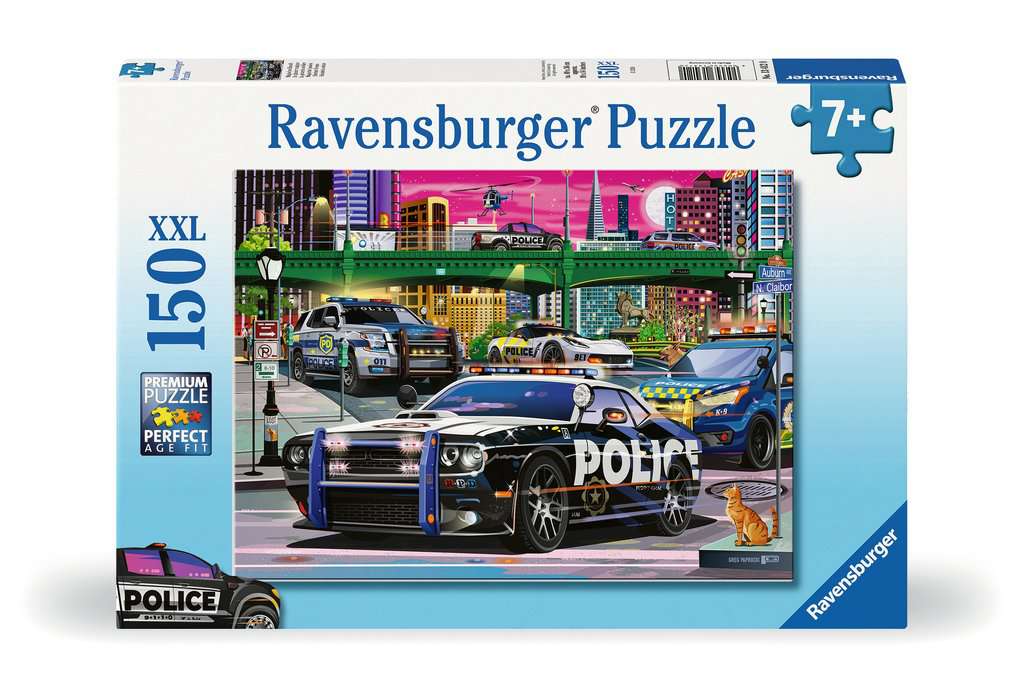 Ravensburger - Police on Patrol 150 Piece Jigsaw - Good Games