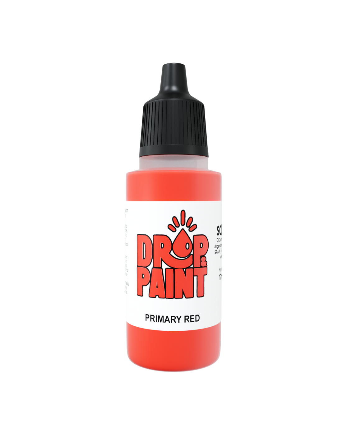 Scale 75 Drop and Paint 17ml - Primary Red - Good Games