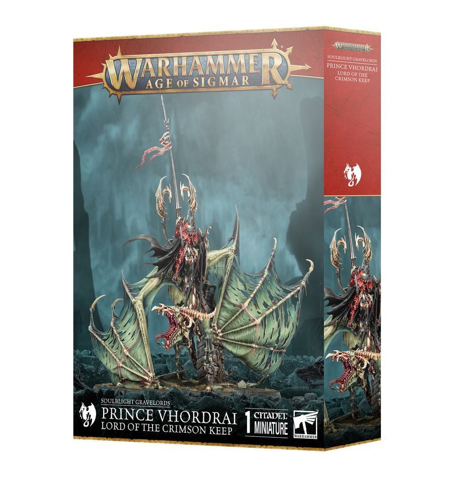 Soulblight Gravelords: Prince Vhordrai Lord/Crimson Keep (91-80) - Good Games