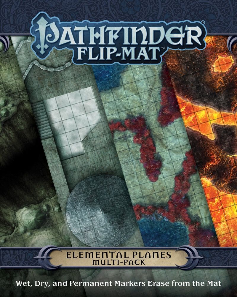 Pathfinder Flip Mat Elemental Planes Multi Pack - Good Games