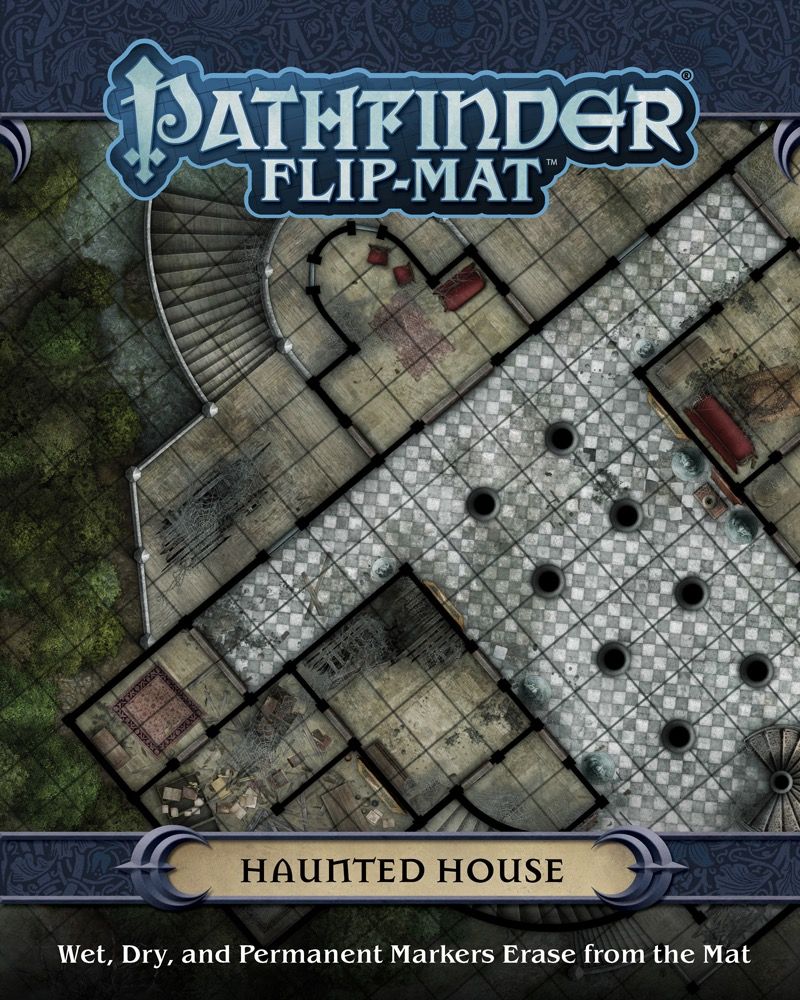 Pathfinder Flip Mat Haunted House - Good Games