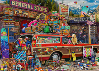 Ravensburger - Family Vacation Puzzle 1000 Pieces