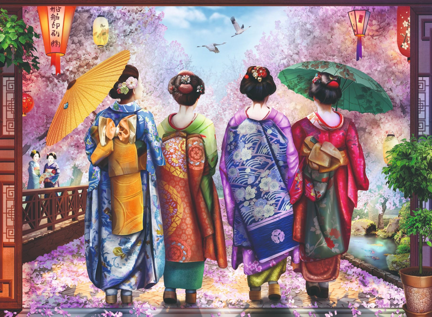 Ravensburger - WJPC'25: Blossom Walk 500 Piece Jigsaw