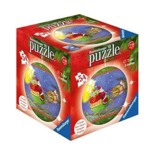 Ravensburger - Christmas Puzzleball - Santa - 54 Piece Jigsaw - Good Games