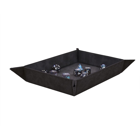 Ultra Pro - Foldable Dice Rolling Trays Suede - Good Games