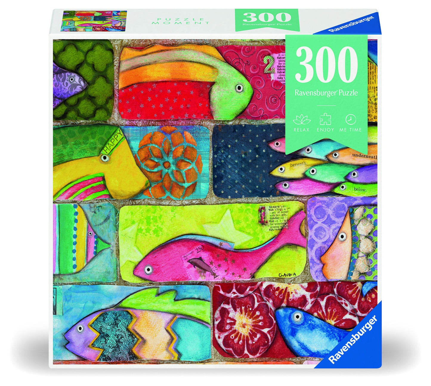 Ravensburger - Splashy Fish Tiles 300 Piece Puzzle