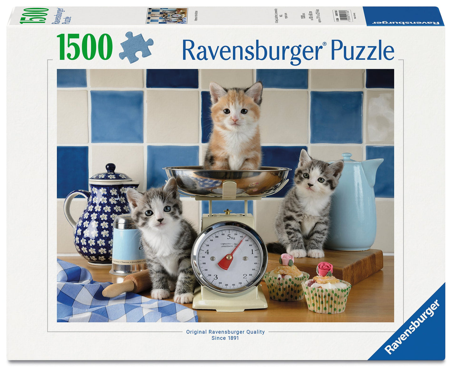 Ravensburger - Kittens in the Kitchen 1500 Piece Puzzle