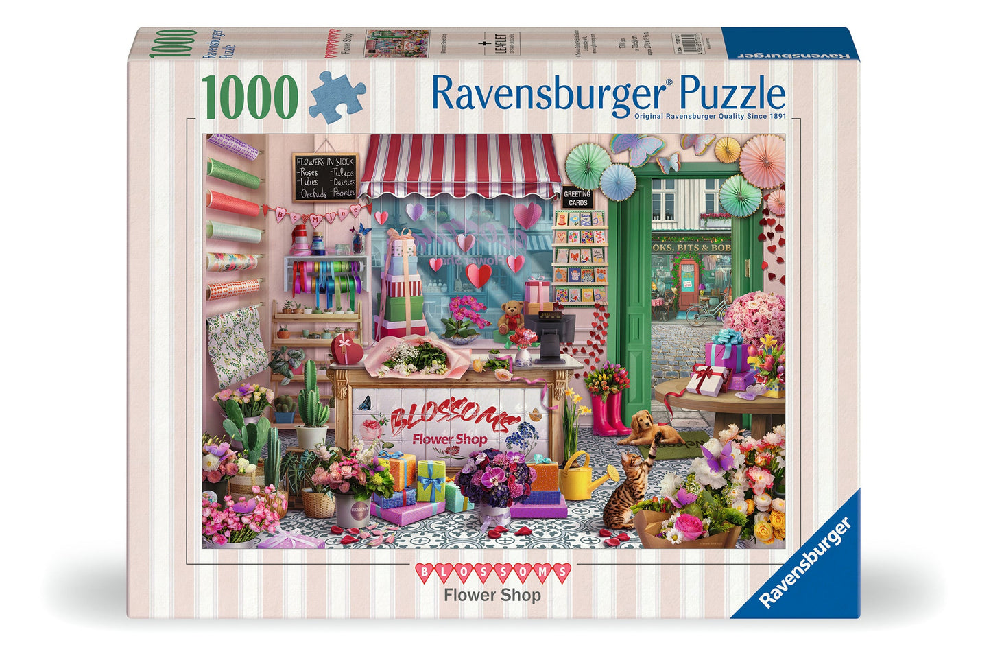 Ravensburger - Blossoms Flower Shop 1000 Piece Puzzle