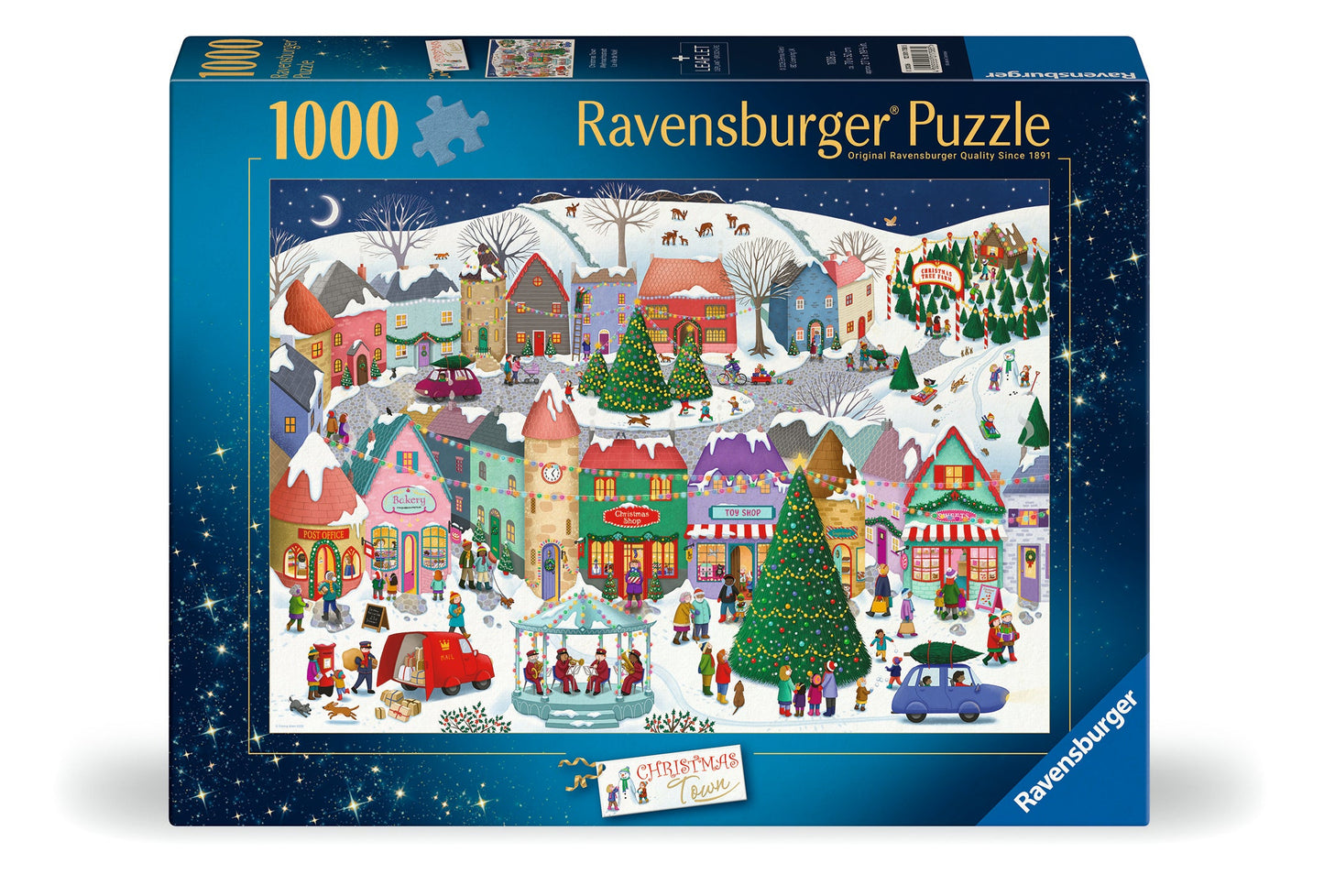 Ravensburger - Christmas Town Puzzle 1000 Piece Puzzle