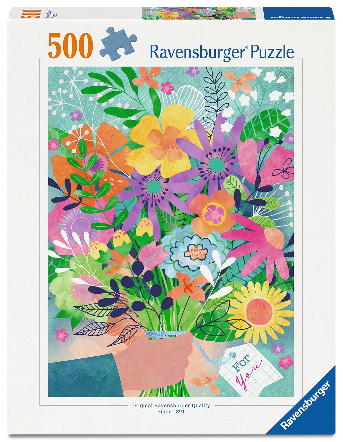 Ravensburger - Flowers for You 500 Piece Puzzle