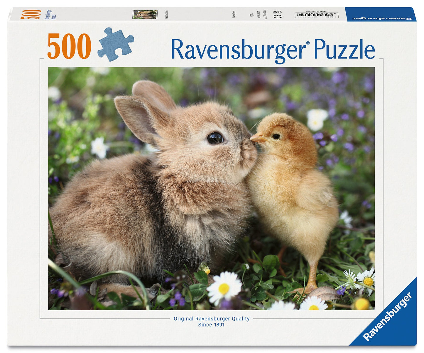 Ravensburger - Rabbit and Chick 500 Piece Puzzle