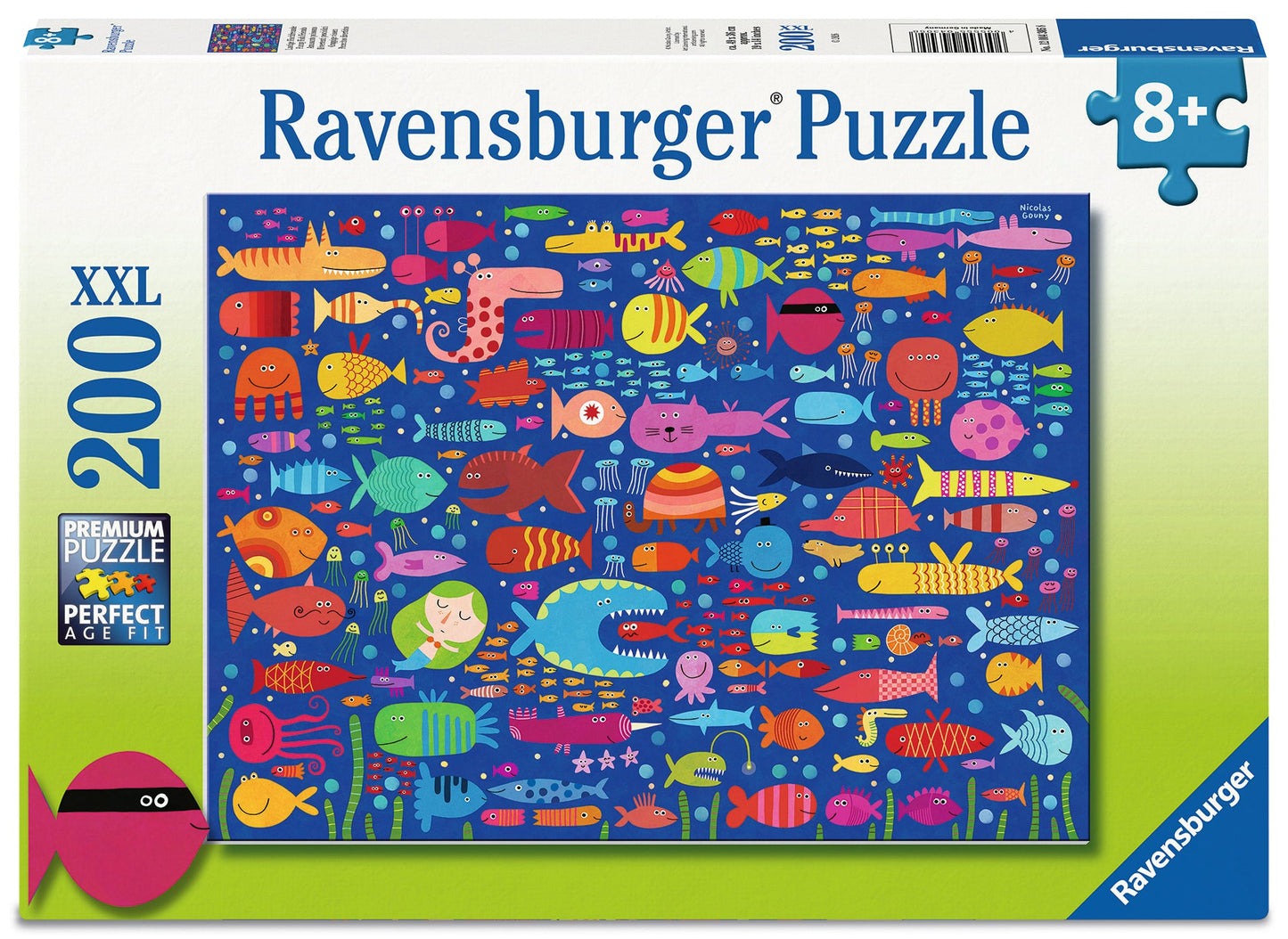 Ravensburger - Funny Fish Friends 200 Piece Puzzle