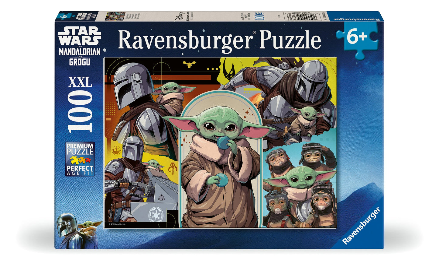 Ravensburger - The Mandalorian & Grogu Puzzle 100 Piece Puzzle