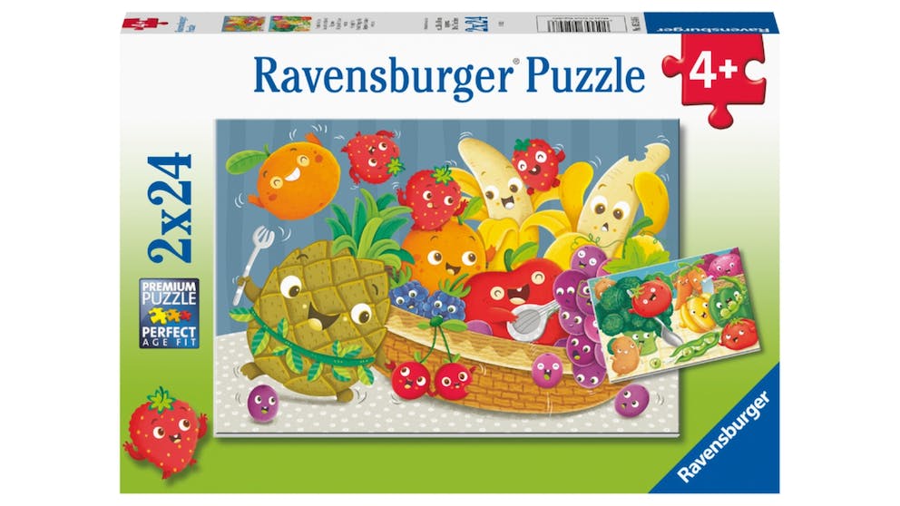 Ravensburger - Fruit & Veggie Fun 2x24 Piece Jigsaw - Good Games