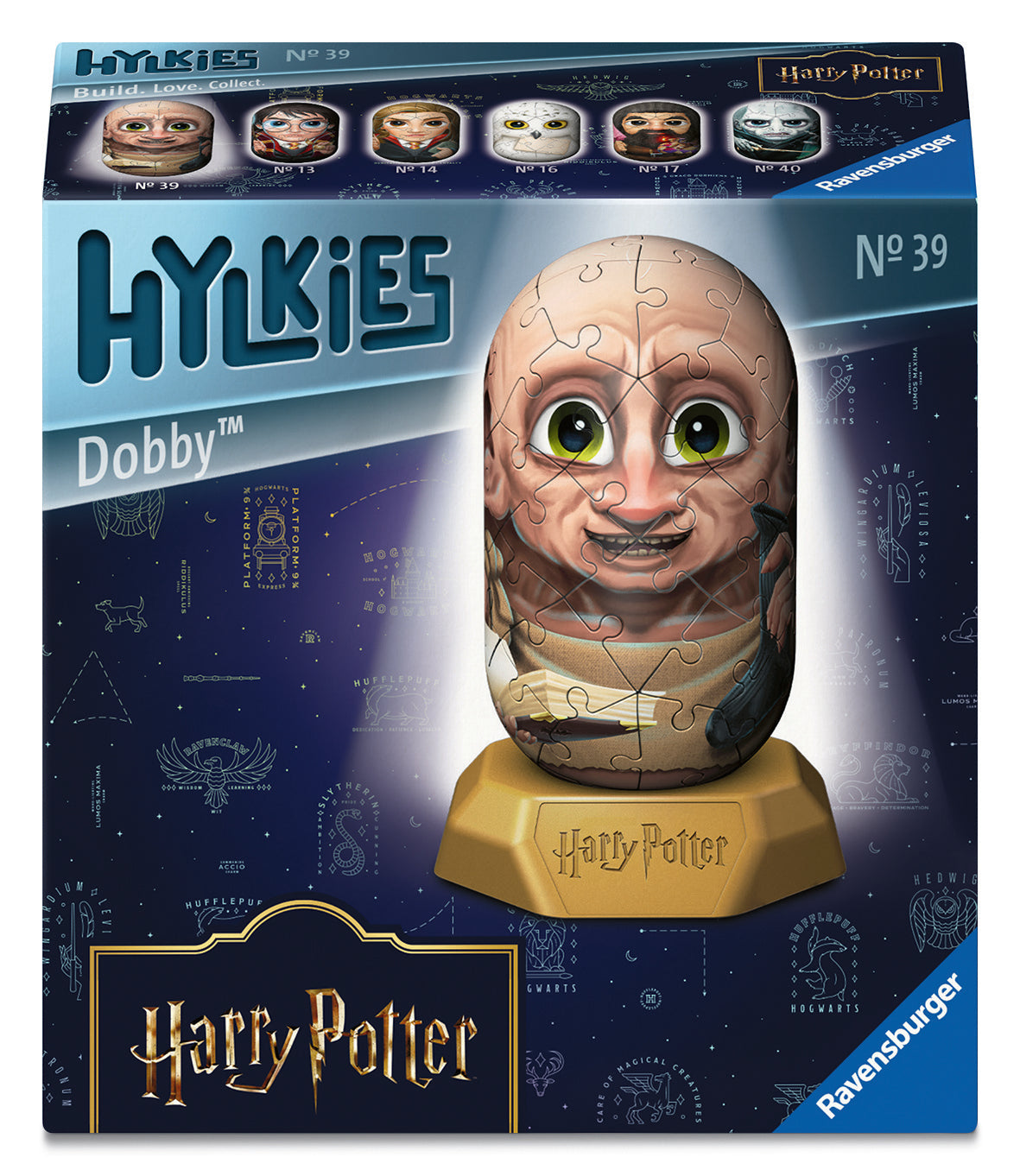 Ravensburger - Hylkies #39 - Harry Potter Dobby 3D Puzzle 54 Piece Puzzle