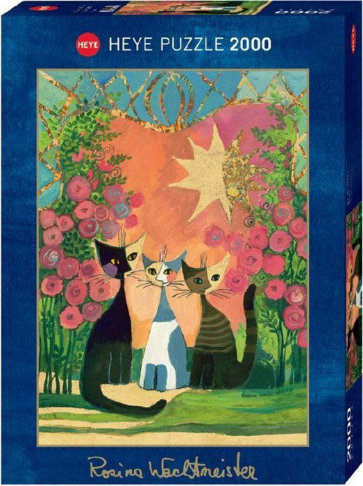 Heye - Roses Wachtmeister 2000 Piece Jigsaw - Good Games