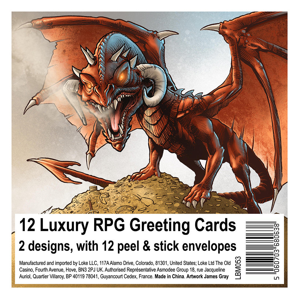Loke BattleMats - RPG Greeting Cards 12-Pack