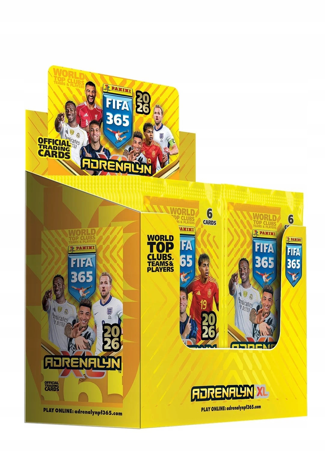 Panini FIFA 365 Adrenalyn XL 2026 Soccer Booster Box (Preorder)