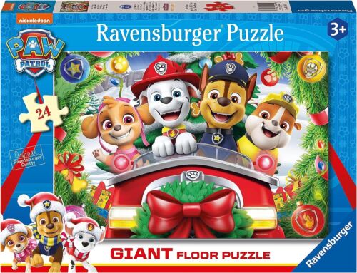 Ravensburger - Paw Patrol Christmas Giant 24 Piece Jigsaw - Good Games