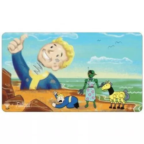 Magic The Gathering - Fallout Playmat v3 - Ravages of War - Good Games