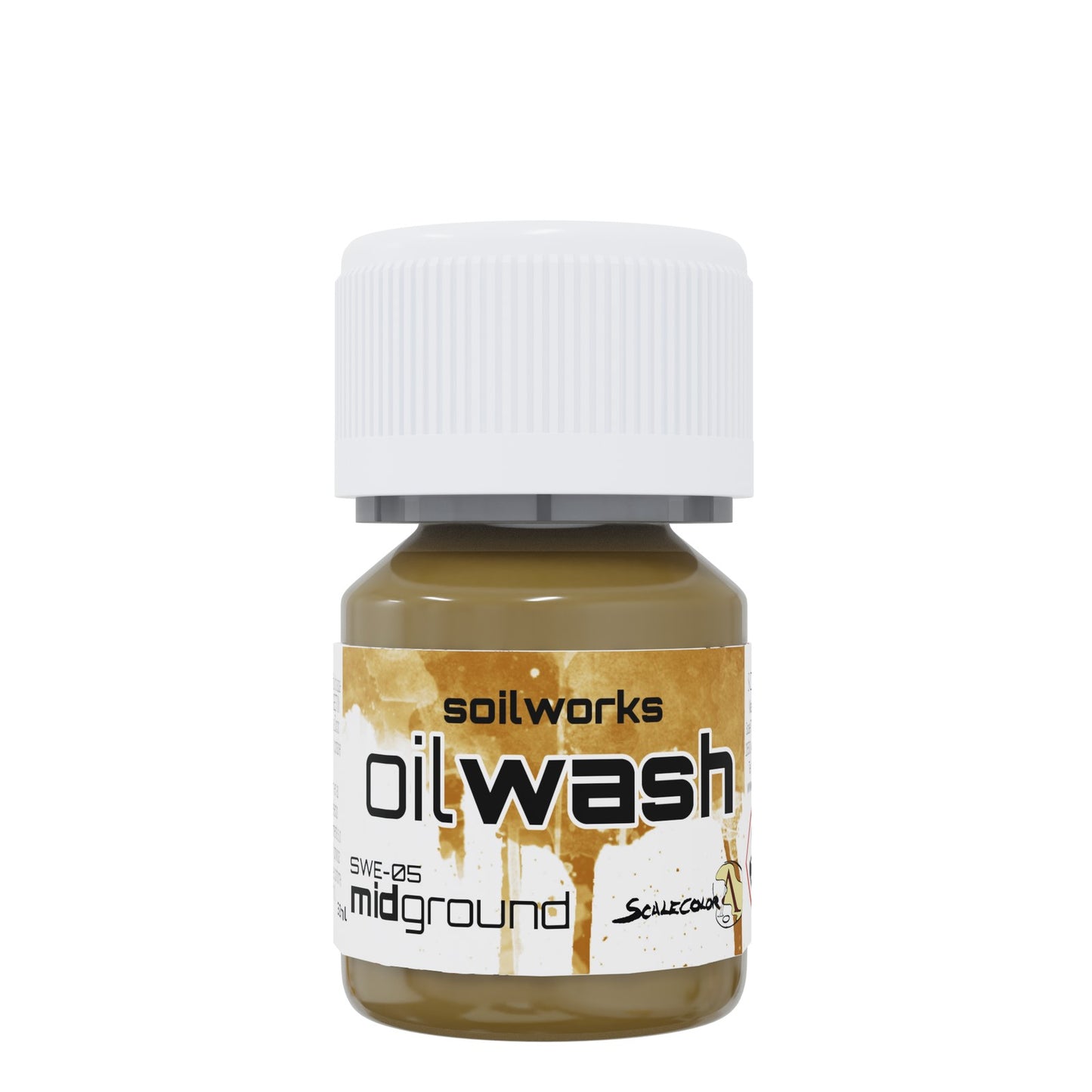 Scale 75 Soilworks Oil Wash 30ml - Mid Ground - Good Games