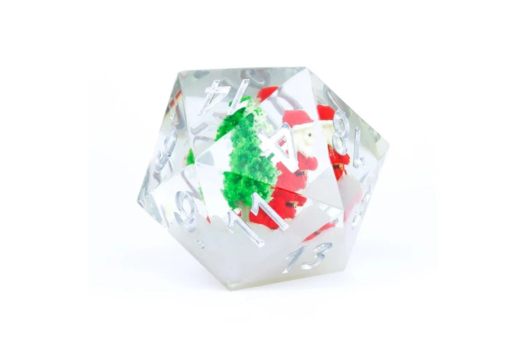 Sirius Dice - Santa Scenic Large D20 - Good Games