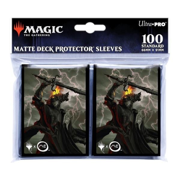 The Lord of the Rings Tales of MiddleEarth Deck Protector Sleeves D Featuring Sauron (100) - Good Games