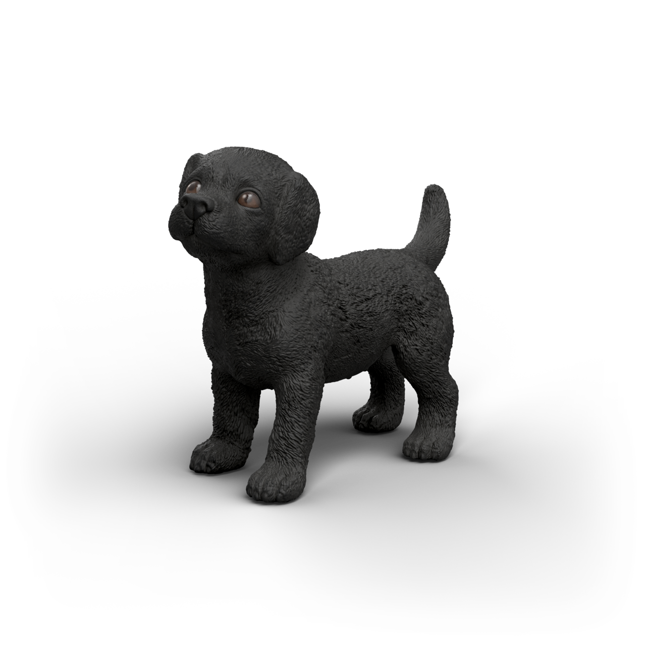 Schleich - Black Labrador Retriever Puppy