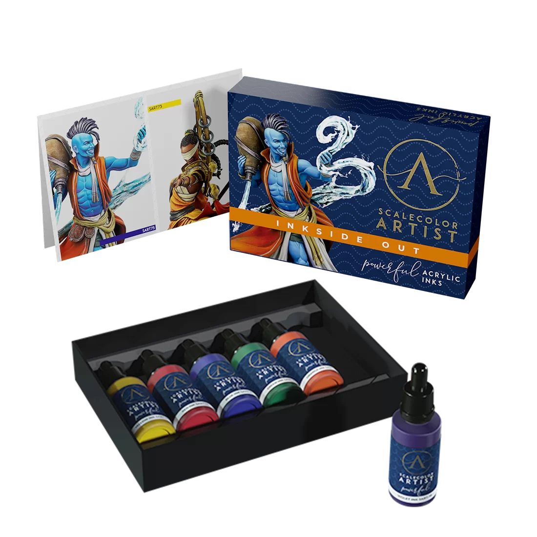 Scale 75 Scalecolor Artist Inkside Out Paint Set - Good Games